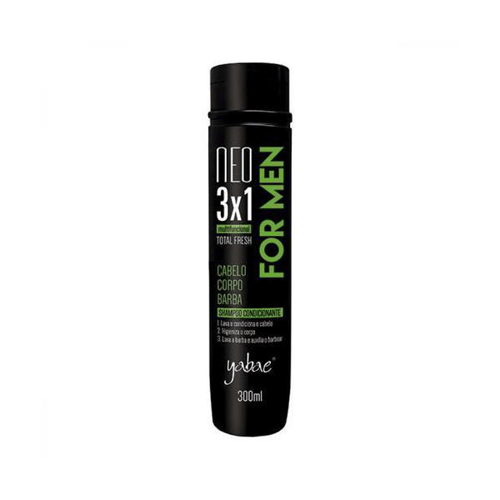 Imagem do produto Shampoo Yabae Masculino 3Em1 300Ml