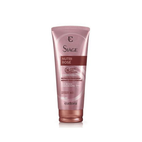 Imagem do produto Siàge Nutri Rosé Condicionador Eudora 200Ml