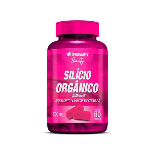 Silício Orgnico + Vitaminas Com 60 Cápsulas