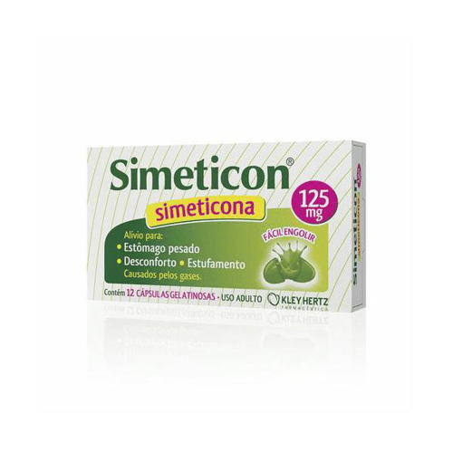 Simeticon 125Mg 12 Cápsulas