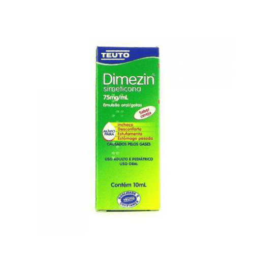 Imagem do produto Simeticona - Dimezin 75 Mg Ml Com 10 Ml