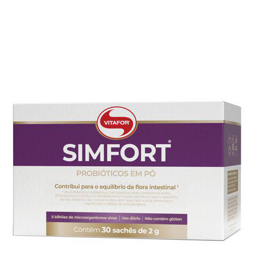 Imagem do produto Probiótico 2G Simfort Sachê 30 Unidades