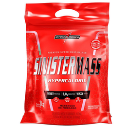 Sinister Mass Merengue De Morango 3 Kg Integral Medica