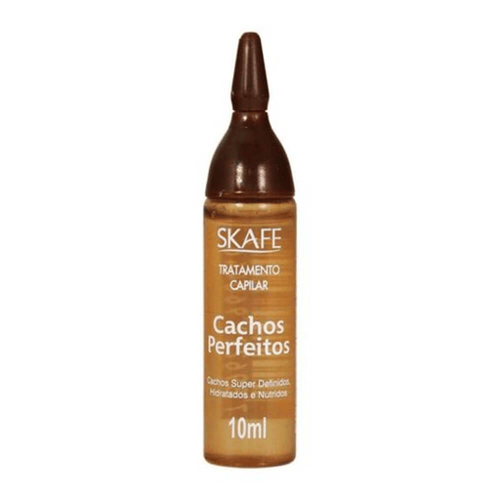 Skafe Tratamento Capilar Cachos Perfeitos Ampola 10Ml