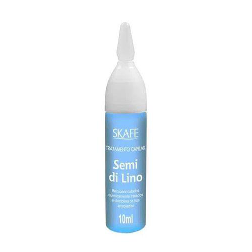 Ampola De Tratamento Capilar Skafe Semi Di Lino 10ml