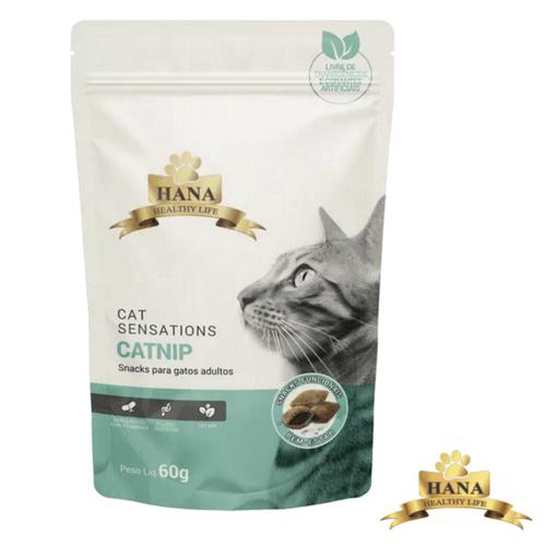 Imagem do produto Snacks Hana Healthy Life Cat Sensations P/ Gatos Adultos 60G Snacks Hana Healthy Life Cat Sensations P/ Gatos Adultos 60G