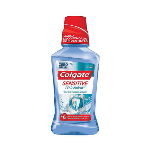 Solução Bucal Colgate Pro Alívio Com Flúor Sem Álcool Com 250Ml