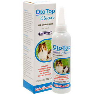 Solução Otológica Ototop Clean 100Ml Chemitec