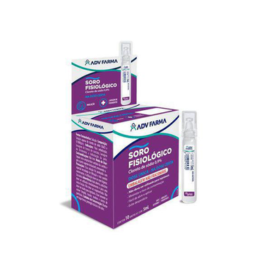 Imagem do produto Soro Fisiologico Adv 10X5ml