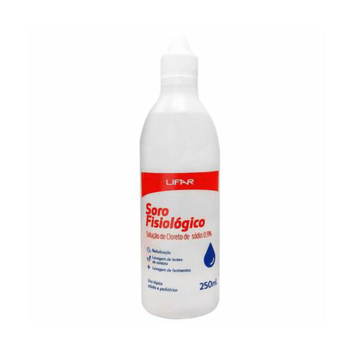 Imagem do produto Soro Fisiologico Lifar 0,9% 250Ml