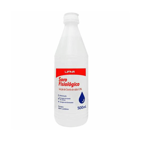 Soro Fisiologico Lifar 0,9% 500Ml