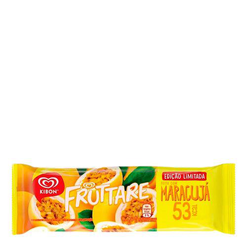 Sorvete Palito Kibon Frutare Maracujá 58G