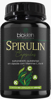 Imagem do produto Spirulin 60 Cápsulas Bioklein