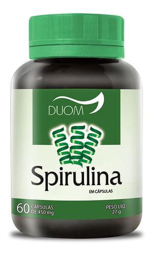 Spirulina 60 Cápsulas Duom