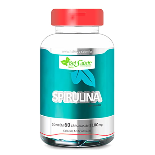 Spirulina Bel Saúde Com 60 Cápsulas