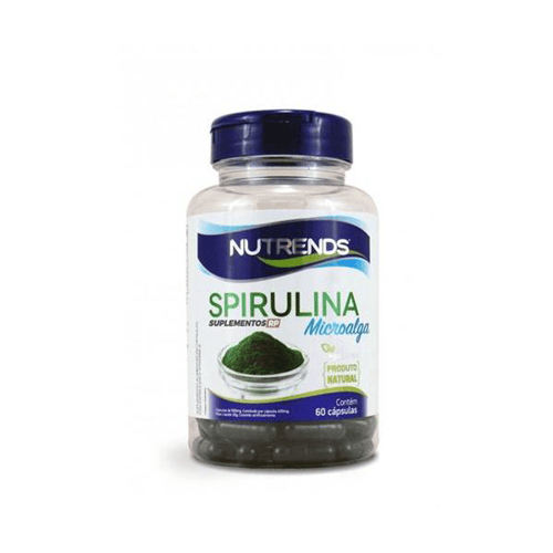 Spirulina Microalga 500Mg 60 Cápsulas