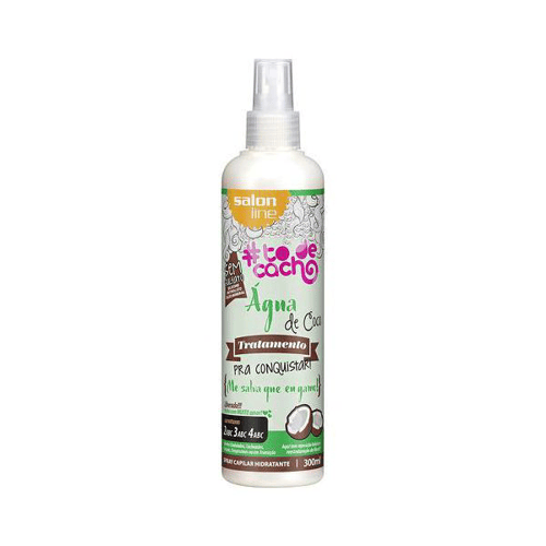 Spray Capilar De Água De Coco Salon Line To De Cacho Tratamento Pra Conquistar 300Ml