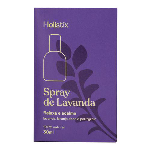 Imagem do produto Spray De Lavanda Holistix Para Travesseiro E Ambiente 30 Ml