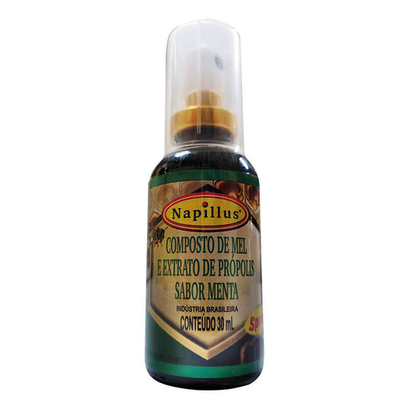 Propolis E Mel Napillus Menta Spray 30Ml - Mel/Prop.Menta 35Ml