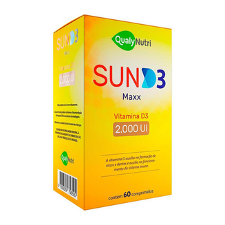 Sun D3 Maxx 2000Ui 60 Comprimidos