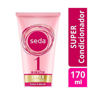 Super Condicionador Seda Força & Brilho 1 Minuto 170Ml