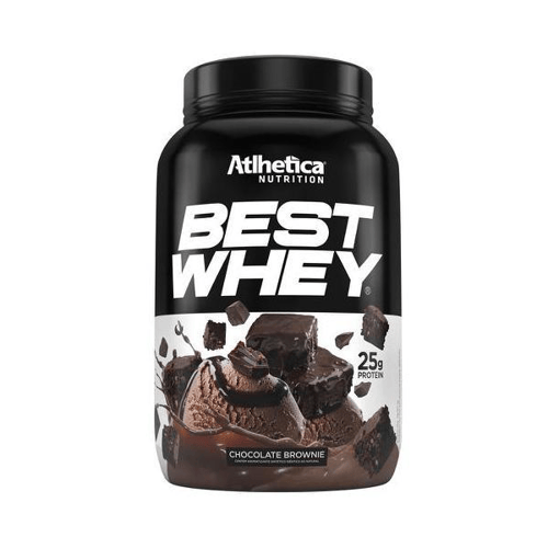 Suplemento Alimentar Best Whey Brownie De Chocolate Atlhetica Nutrition Com 900G