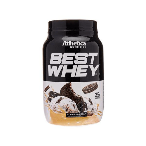 Imagem do produto Suplemento Alimentar Best Whey Cookies & Cream Atlhetica Nutrition Com 900G