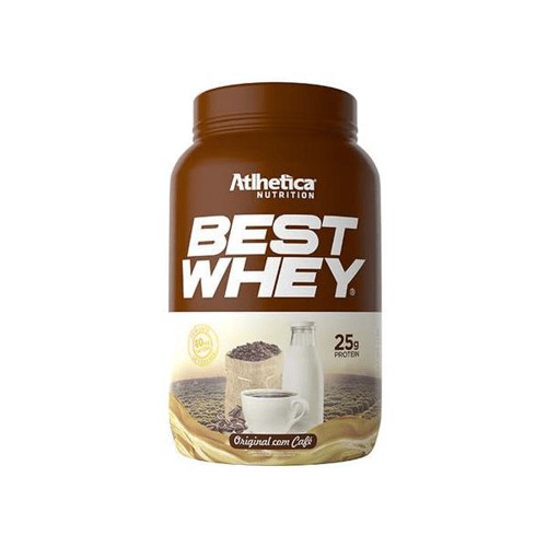 Imagem do produto Suplemento Alimentar Best Whey Original Com Café Atlhetica Nutrition 900G