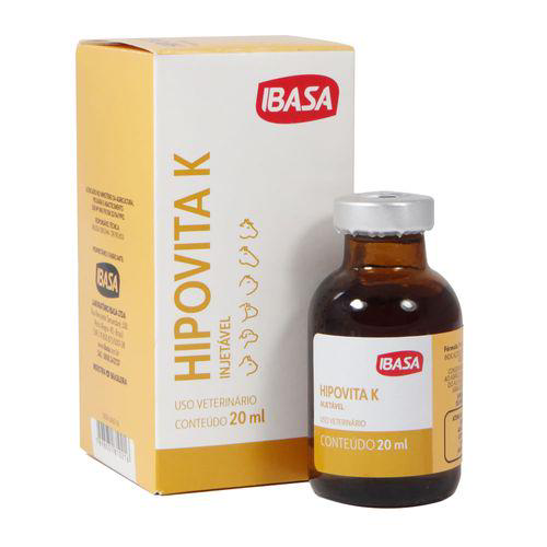 Suplemento Hipovita K Injetável Ibasa 20Ml