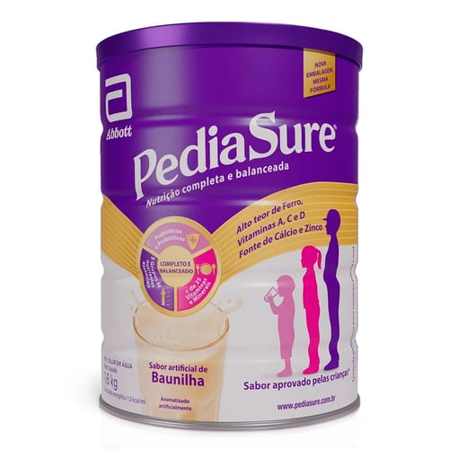 Suplemento Infantil Pediasure Baunilha 1,6Kg