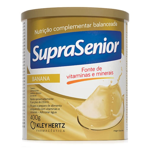 Suprasenior Banana Com 400G