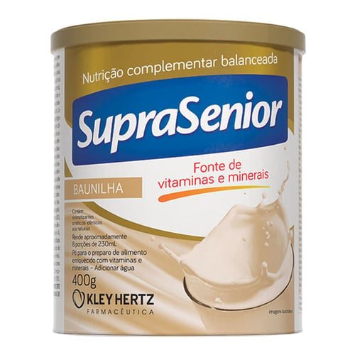 Suprasenior Baunilha Com 400G