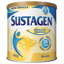 Sustagen - Sabor Banana 400G E Grátis 1 Tigela