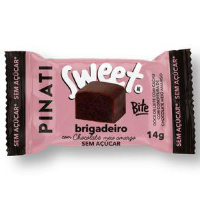 Sweet Bite Brigadeiro Com Chocolate Meio Amargo Pinati 14G