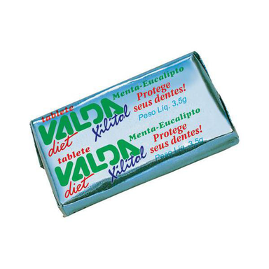 Goma De Mascar Com Xilitol Valda Diet Tablete 1 Unidade