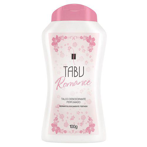 Talco - Tabu Perfumado Romance 100 Gramas