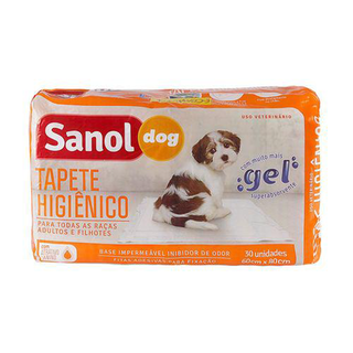 Tapete Higiãnico Sanol Dog Com 30 Unidades