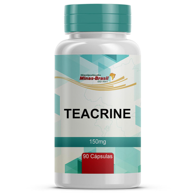 Imagem do produto Teacrine 150Mg Mais Energia E Menos Irritação No Treino 90 Cápsulas