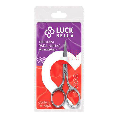 Tesoura Para Unha Luck Bella Reta 1 Unidade