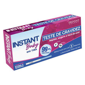 Imagem do produto Teste De Gravidez Instant Baby Em Tira 1 Teste + 1 Coletor