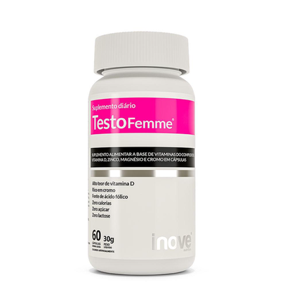 Imagem do produto Testofemme 500Mg Com 60 Cápsulas