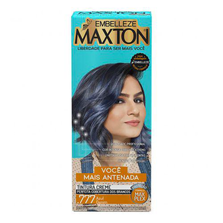 Imagem do produto Tinta De Cabelo Maxton Você Mais Antenada Azul Denim .777