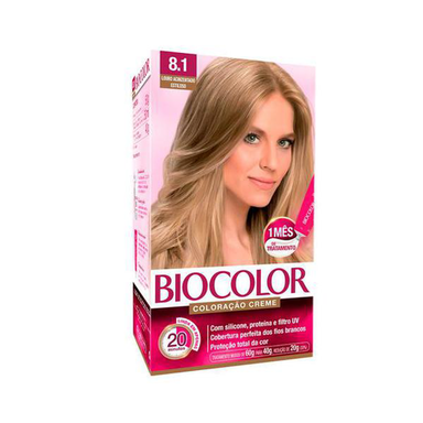 Imagem do produto Tintura - Biocolor Kit 8.1 Louro Cl Acizentado