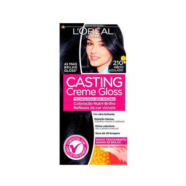 Tintura Casting - 210 Preto Azulado 100Ml