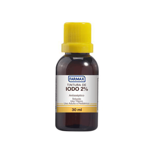 Tintura De Iodo 2% 30ml Farmax