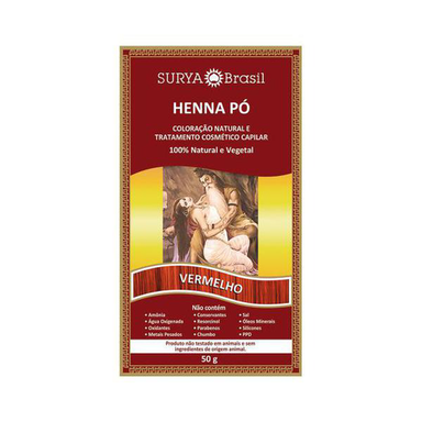 Imagem do produto Tintura Henna - Vermelho Po 50G