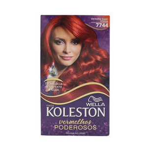 Imagem do produto Tintura - Koleston Kit Creme Vermelhos Especiais 7744 Vermelho Super Intenso