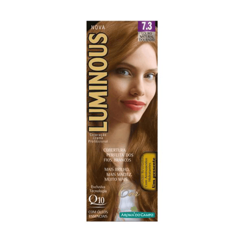 Tintura Luminous - 7.3 Louro Medio Dourad