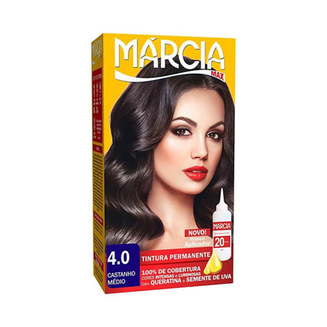 Tintura Marcia - 4.0 Castanho Medio 30Ml