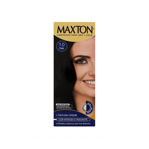 Imagem do produto Tintura Maxton - 1.0 Preto 60G